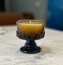 Load image into Gallery viewer, Brown Fostoria Sorrento Wood Bark Dessert Cup - Butterscotch &amp; Bourbon

