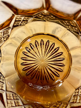 Load image into Gallery viewer, Amber Imperial Glass 3-n-1 Biscuit Jar Canister with Lid
