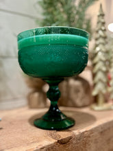 Load image into Gallery viewer, Spruce / Dark Green Indiana Glass Tiara Compote - Winter Solstice
