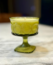 Load image into Gallery viewer, Olive Green Noritake Spotlight Dessert Cup - Fresh Brewed Coffee
