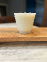 Load image into Gallery viewer, Milk Glass Fire King by Anchor Hocking Hobnail Planter - Fresh Laundry
