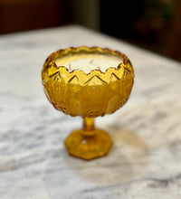 Load image into Gallery viewer, Honey Amber LE Smith Quintec Compote - Autumn Leaves
