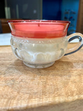 Load image into Gallery viewer, Ruby King’s Crown Thumbprint Punch Cup - Christmas Tree Farm
