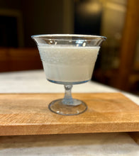 Load image into Gallery viewer, Ice Blue Fenton Forget-Me-Not Floral Band Compote - Goodness Gracious
